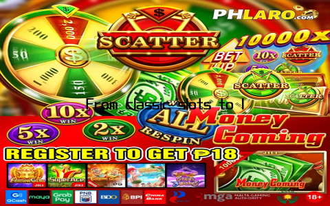 From classic slots to live dealer games, there’s something for everyone